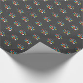 Papier Cadeau Nom Personnalisé, Awesome Bénévole Appréciation (Coin)