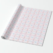 Papier Cadeau Nom personnalisé Preppy Nutcracker (Déroulé)