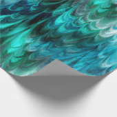 Papier Cadeau nonpareil kelpie turquoise : (Coin)