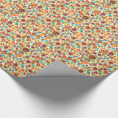 Papier Cadeau norme de tu fleuris (Coin)