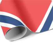 Papier Cadeau Norvège (Coin rond)