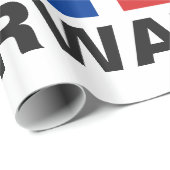 Papier Cadeau Norvège (Coin rond)