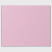 Papier Cadeau Nosegay clair rose couleur solide impression, Blus (Plat)