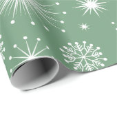 Papier Cadeau Nostalgic Kitschmas Stars (Coin rond)