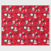 Papier Cadeau Nostalgic Retro 1950's Style (Plat)