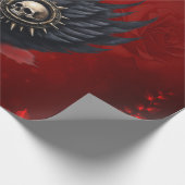 Papier Cadeau Not Your Average Swan – Spikes, Skulls & Sass. (Coin)