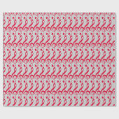 Papier Cadeau note de la clef rouge (Plat)