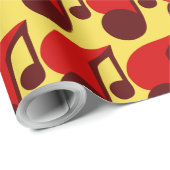 Papier Cadeau Notes (Coin rond)