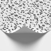Papier Cadeau Notes musicales (Coin)