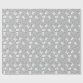 Papier Cadeau Notes musicales de Guitare Lines (Plat)