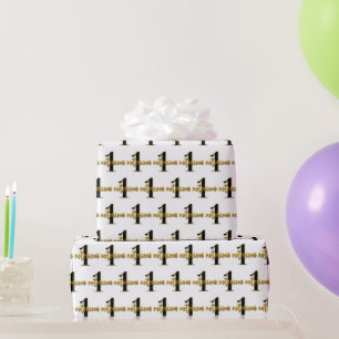 Papier Cadeau  Notorieux   Hip hop rétro 1er anniversaire 