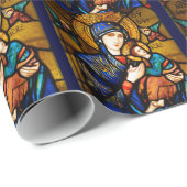 Papier Cadeau notre dame d'aide perpétuelle (Coin rond)