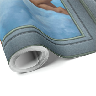 Papier Cadeau Notre-Dame des Anges par William Bouguereau