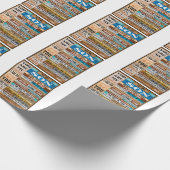 Papier Cadeau N'Oublie Jamais Je T'Aime - Papa À Fils (Coin)