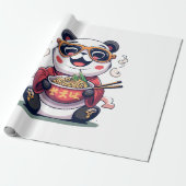 Papier Cadeau Nouilles de Panda (Déroulé)