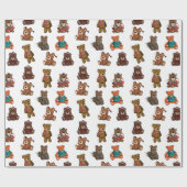 Papier Cadeau Nounours (Plat)