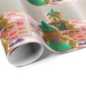Papier Cadeau Nounours (Coin rond)