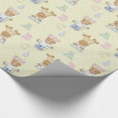 PAPIER CADEAU NOUNOURS ABC (Coin)