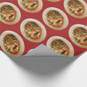 Papier Cadeau Nourriture laotienne thaïlandaise épicée de salade (Coin)