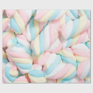 Papier Cadeau Nourriture mignonne de sucrerie de festin doux en