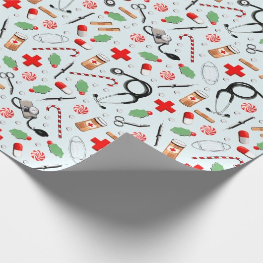 Papier Cadeau Nourriture Noël (Coin)