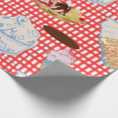 Papier Cadeau Nous crions tous pour la crème glacée (Coin)