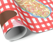 Papier Cadeau Nous crions tous pour la crème glacée (Coin rond)