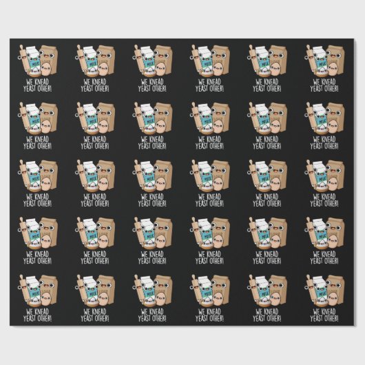 Papier Cadeau Nous Pétrissons De La Levure D'Autres Pâtes De Cui (Plat)