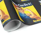 Papier Cadeau nous pouvons le faire (Coin rond)