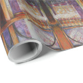 Papier Cadeau Nous sommes tous des papillons de nuit volant auto (Coin rond)