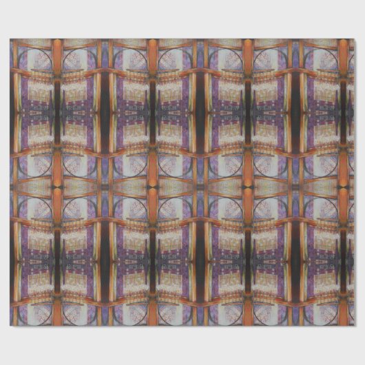 Papier Cadeau Nous sommes tous des papillons de nuit volant auto (Plat)