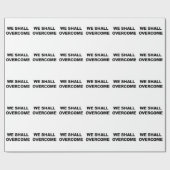 PAPIER CADEAU NOUS SURMONTERONS (Plat)