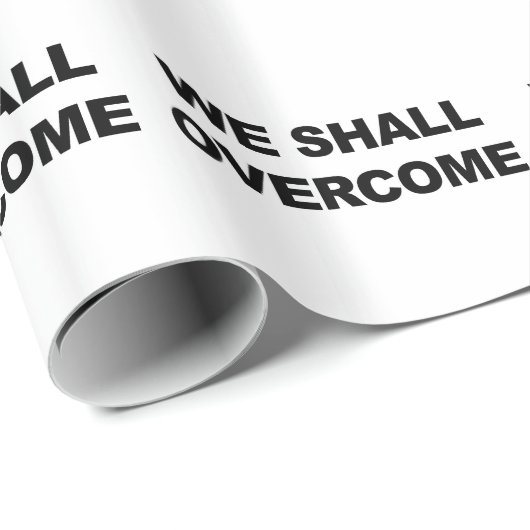 PAPIER CADEAU NOUS SURMONTERONS (Coin rond)