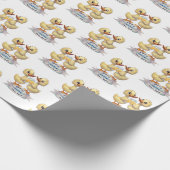 Papier Cadeau Nous vous encourageons à attendre les délais (Coin)