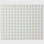 Papier Cadeau Nous Vous Souhaitons Un Joyeux Noël (Plat)