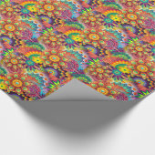 Papier Cadeau Nouveau Arrière - plan Abstrait coloré (Coin)