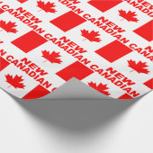 PAPIER CADEAU NOUVEAU CANADIEN (Coin)