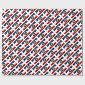 Papier Cadeau Nouveau drapeau de l'Utah (Plat)