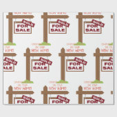 Papier Cadeau Nouveau foyer (Plat)