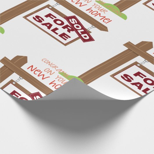 Papier Cadeau Nouveau foyer (Coin)