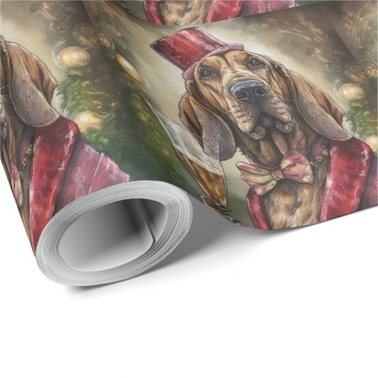 Papier Cadeau Nouvel An (Coin rond)