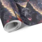 Papier Cadeau Nouvel An belge (Coin rond)