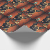 Papier Cadeau Nouvel An belge de Malinoi (Coin)