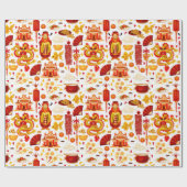 Papier Cadeau Nouvel an Chinois (Plat)