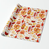 Papier Cadeau Nouvel an Chinois (Déroulé)