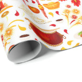 Papier Cadeau Nouvel an Chinois (Coin rond)