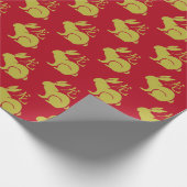 Papier Cadeau Nouvel An chinois du lapin (Coin)