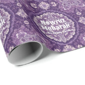 Papier Cadeau Nouvel An Iranien Nowruz Anniversaire cadeaux (Coin rond)