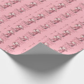 Papier Cadeau Nouvelle Cowgirl en ville (Coin)