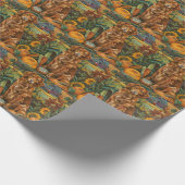 Papier Cadeau Nouvelle-Écosse Canard roulette chien automne Than (Coin)